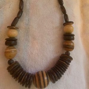 Native Wooden Necklace